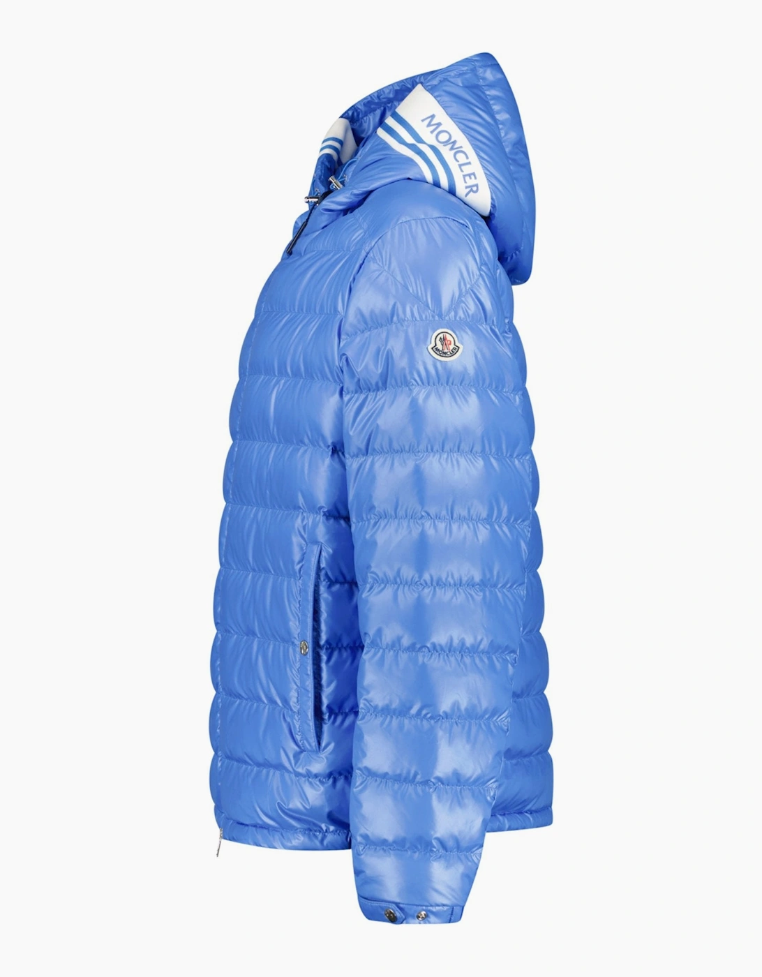 Moncler Cornour Short Padded Jacket Blue