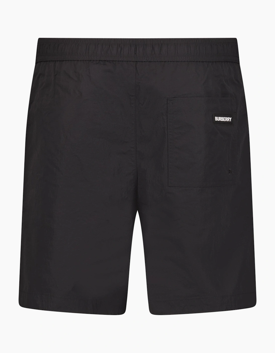 Burberry Martin Chrome Nylon Swim Shorts Black