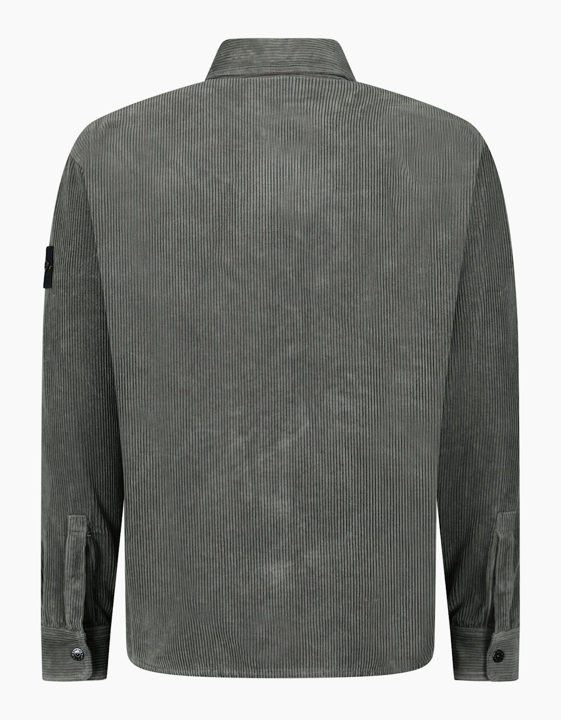 Stone Island Corduroy Overshirt Cement Grey