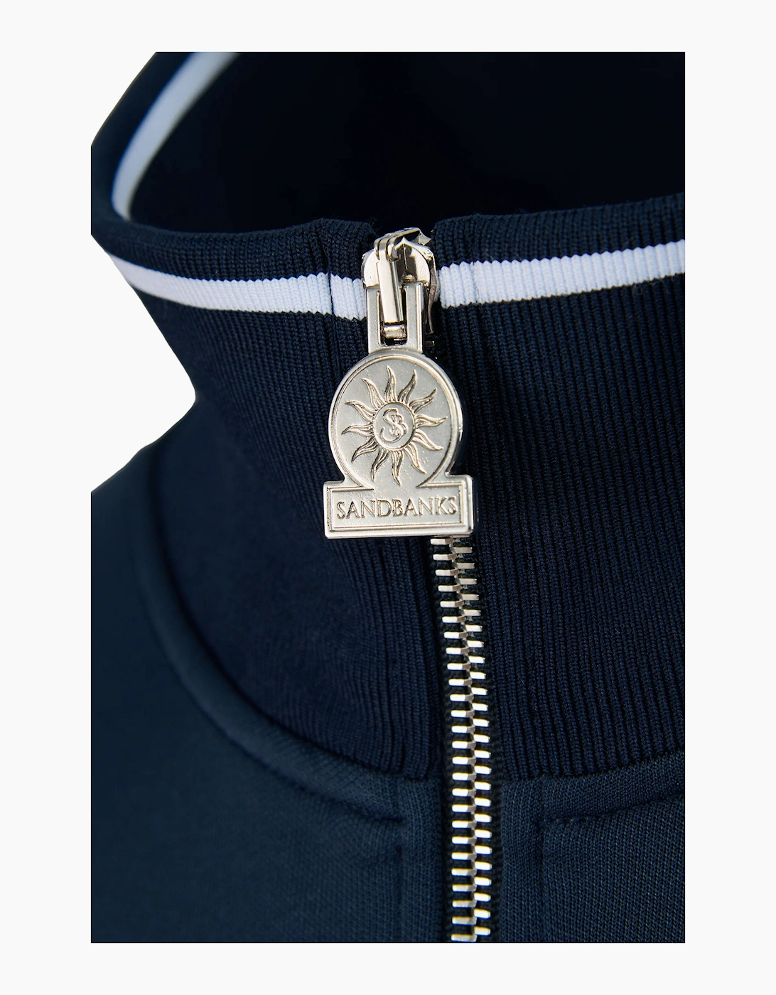 SANDBANKS TRICOT TRACK JACKET NAVY