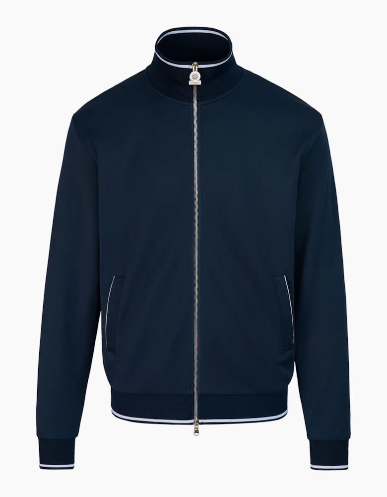 SANDBANKS TRICOT TRACK JACKET NAVY