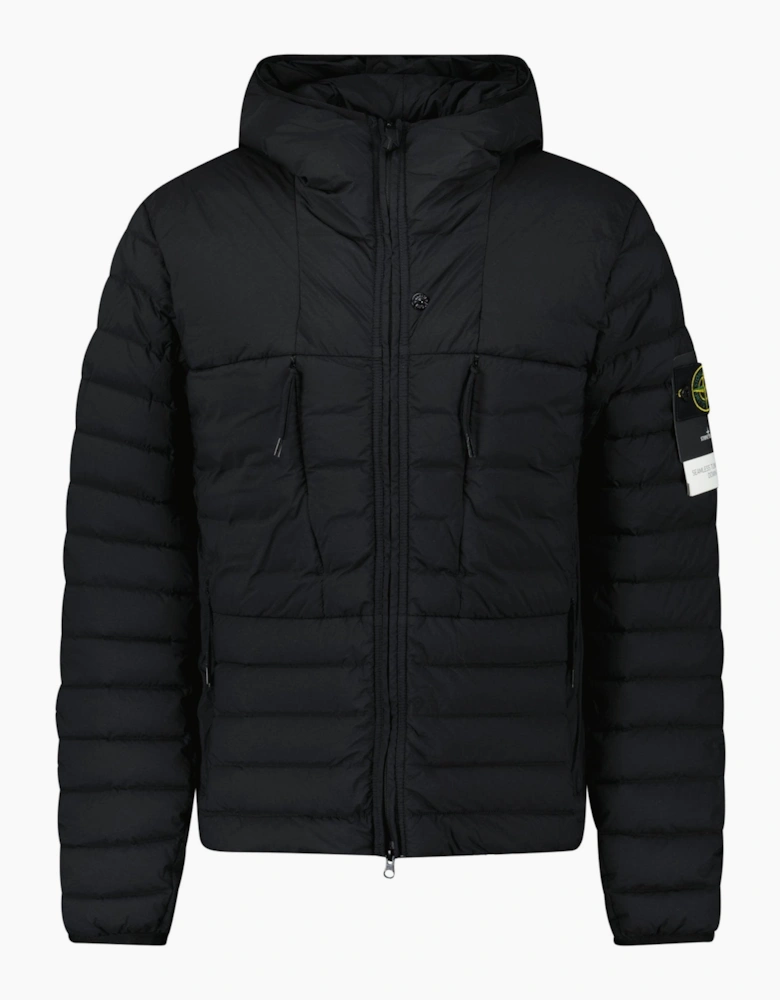 Stone Island Seamless Tunnel Padded Shell Down Jacket Black