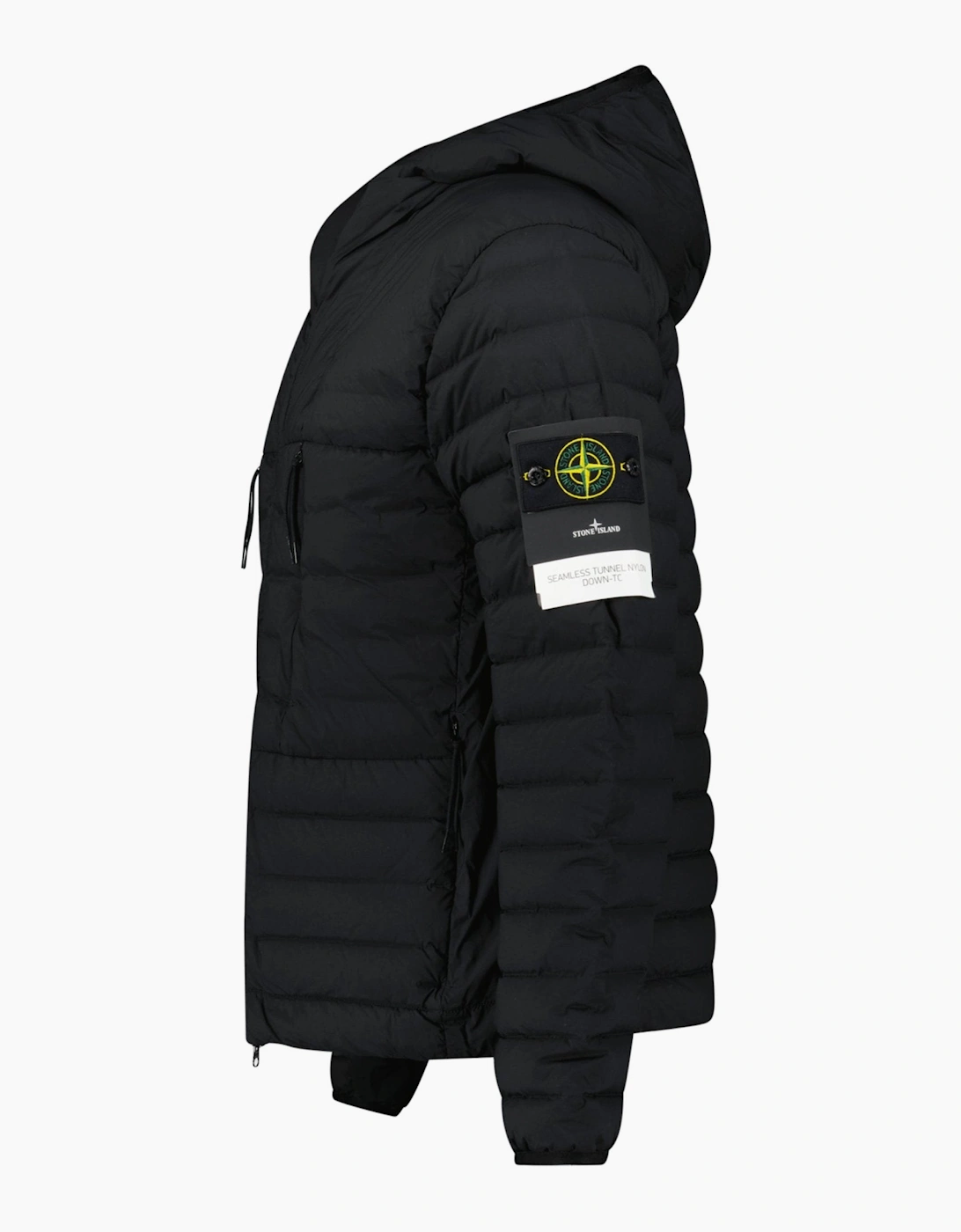 Stone Island Seamless Tunnel Padded Shell Down Jacket Black