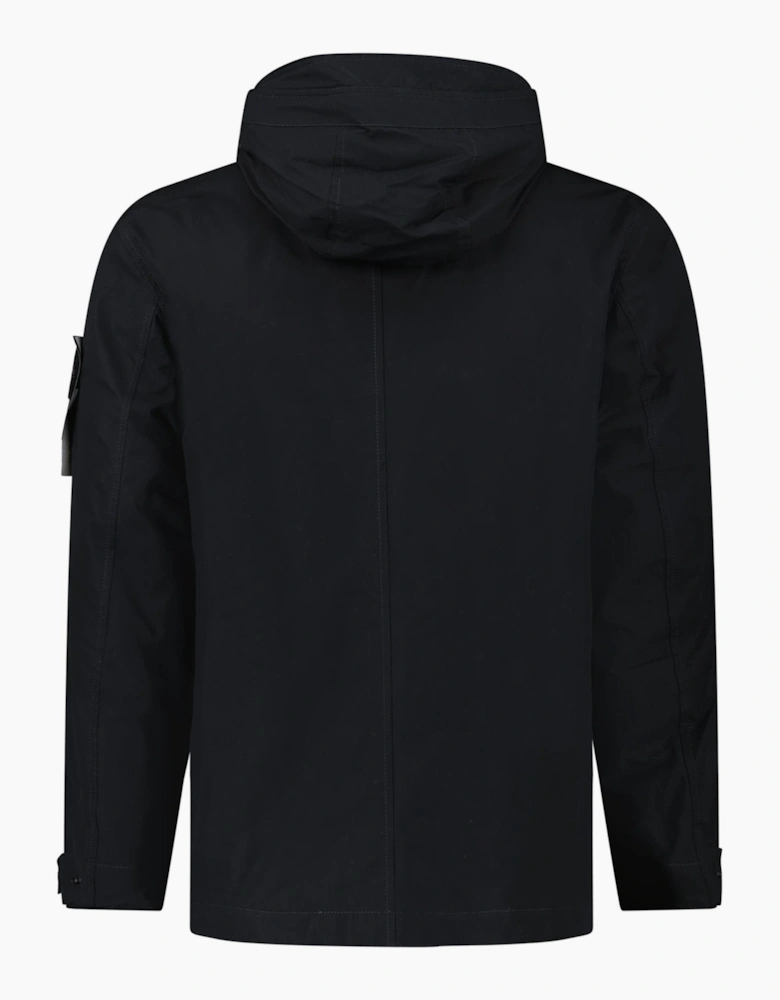 Stone Island Weatherproof Cotton Canvas Ghost Parka Black