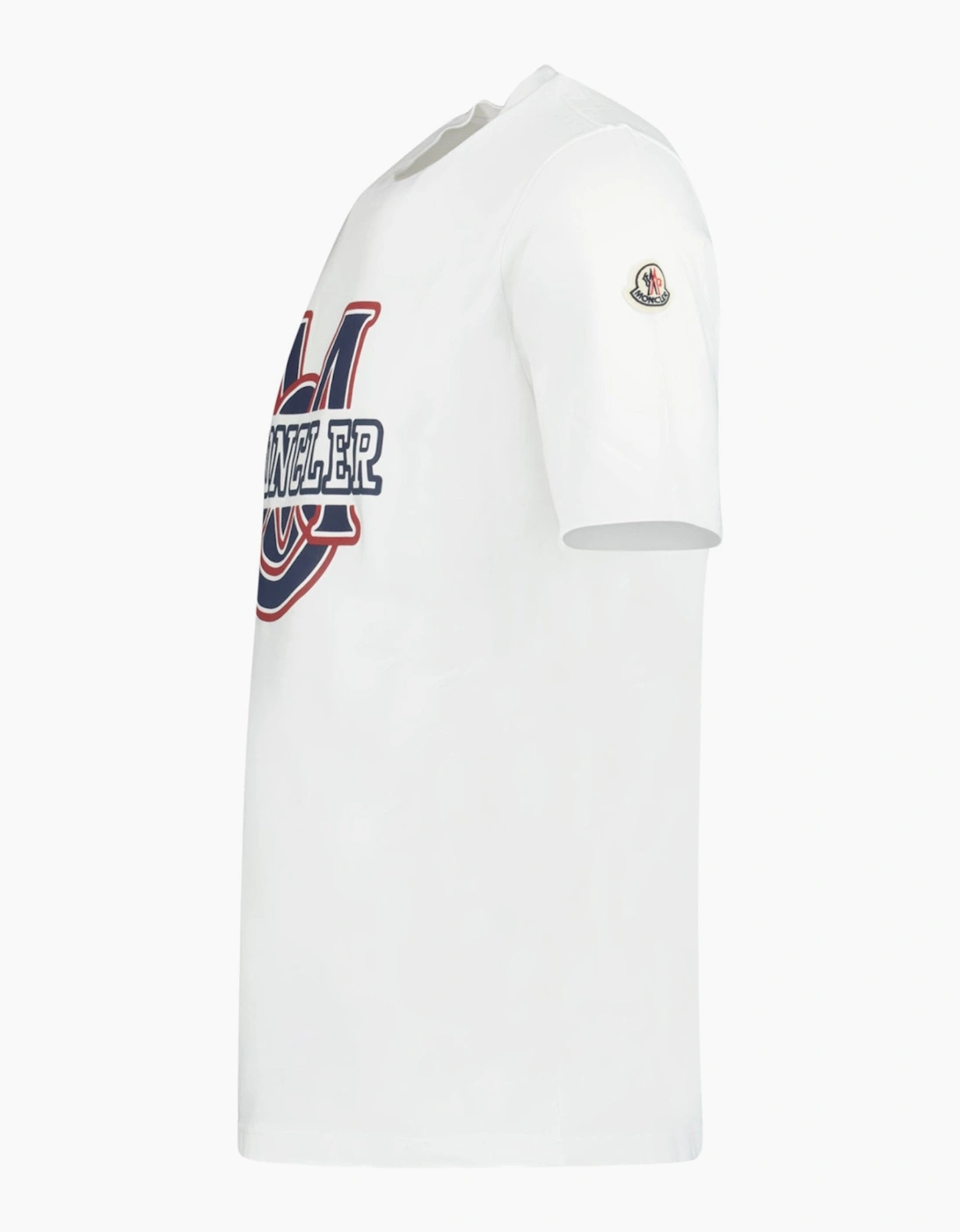 Moncler Logo Print T-Shirt White