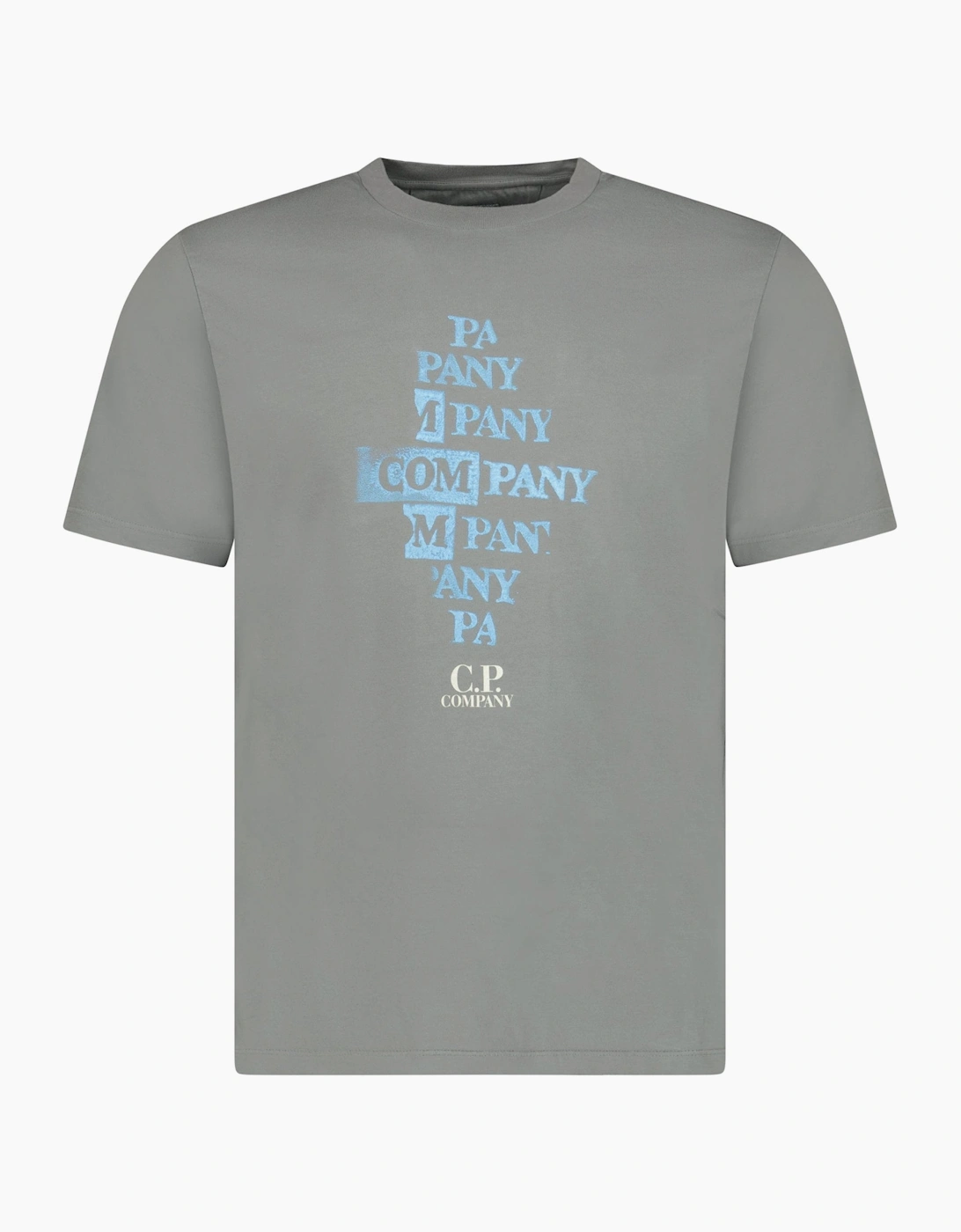 CP Company Graphic Logo T-Shirt Grey