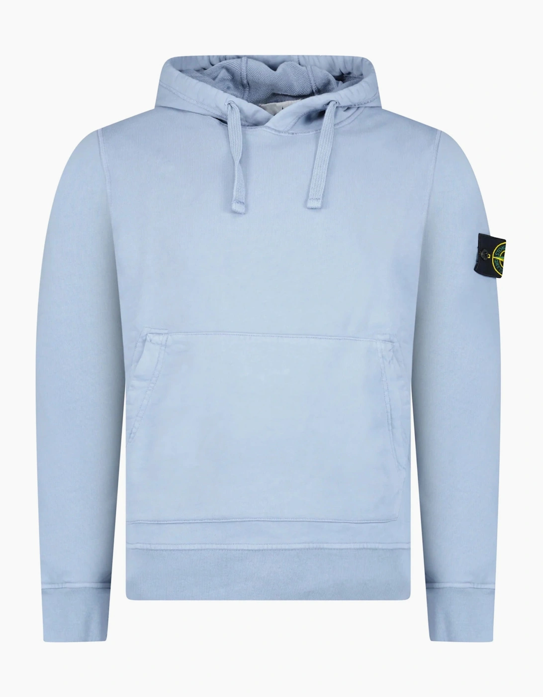 Stone Island Men's Stone Island Cotton Hoodie Sweatshirt Blue