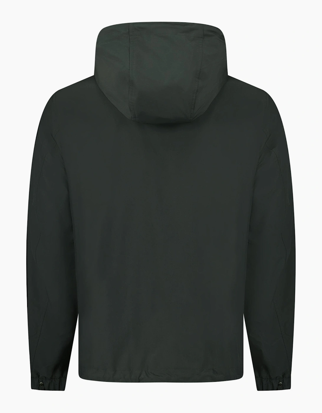 Burberry 'Stanford' Zip-Up Check Reversible Hooded Jacket Black & Check