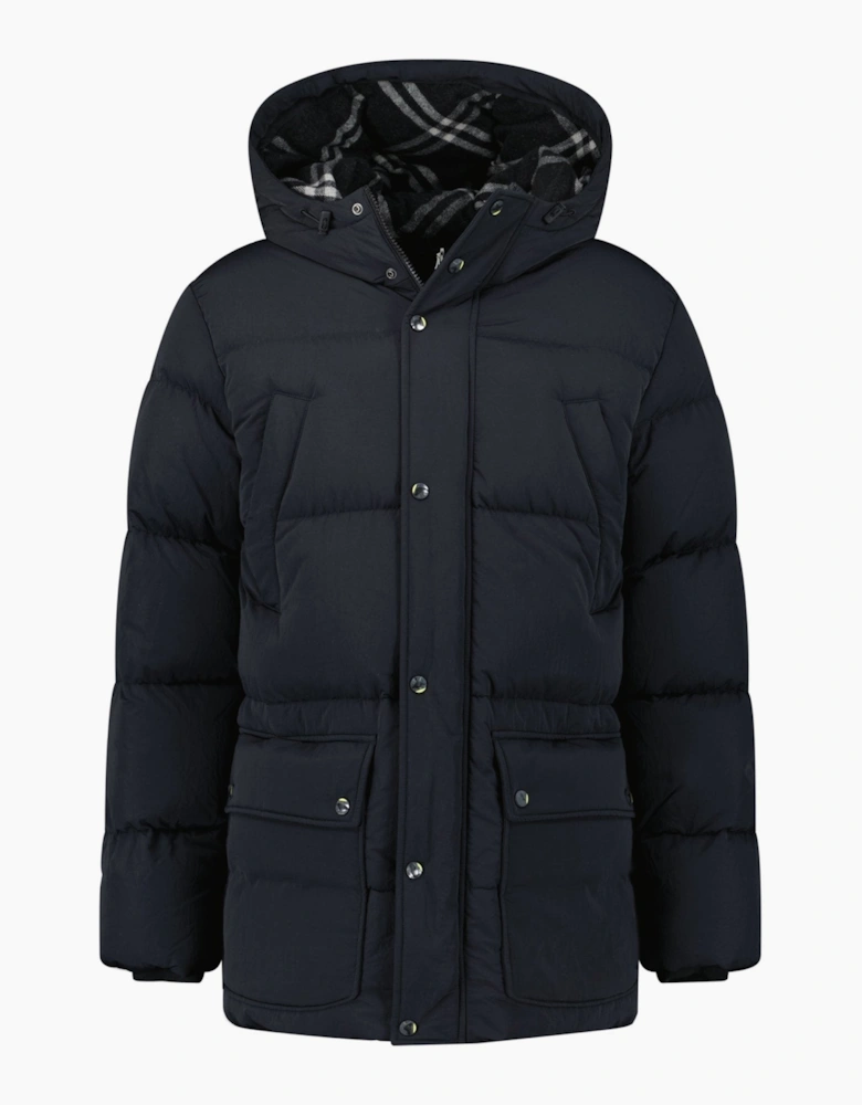 Burberry Technical Nylon Puffer Coat Black