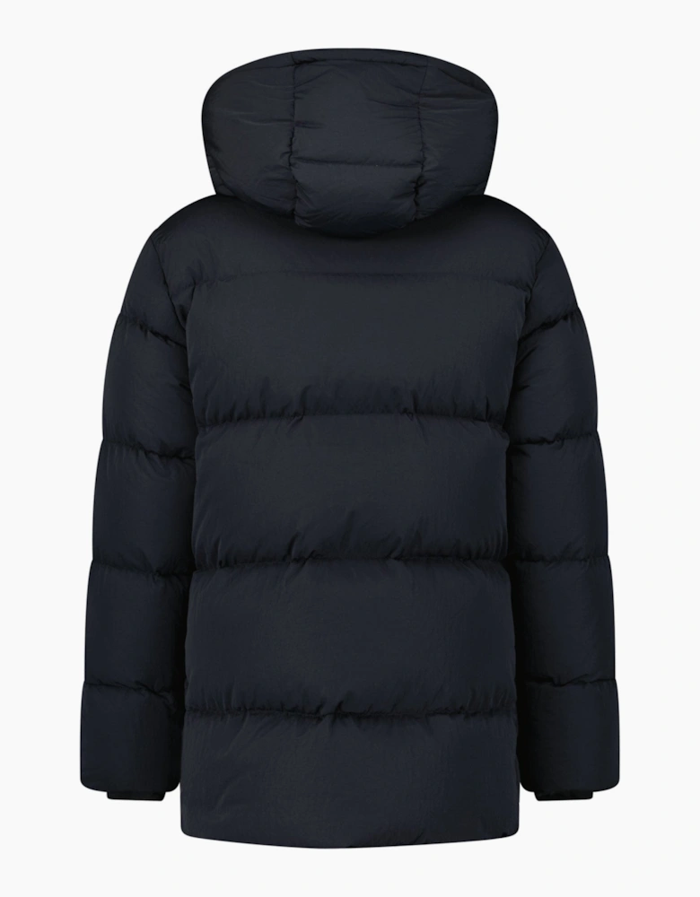 Burberry Technical Nylon Puffer Coat Black