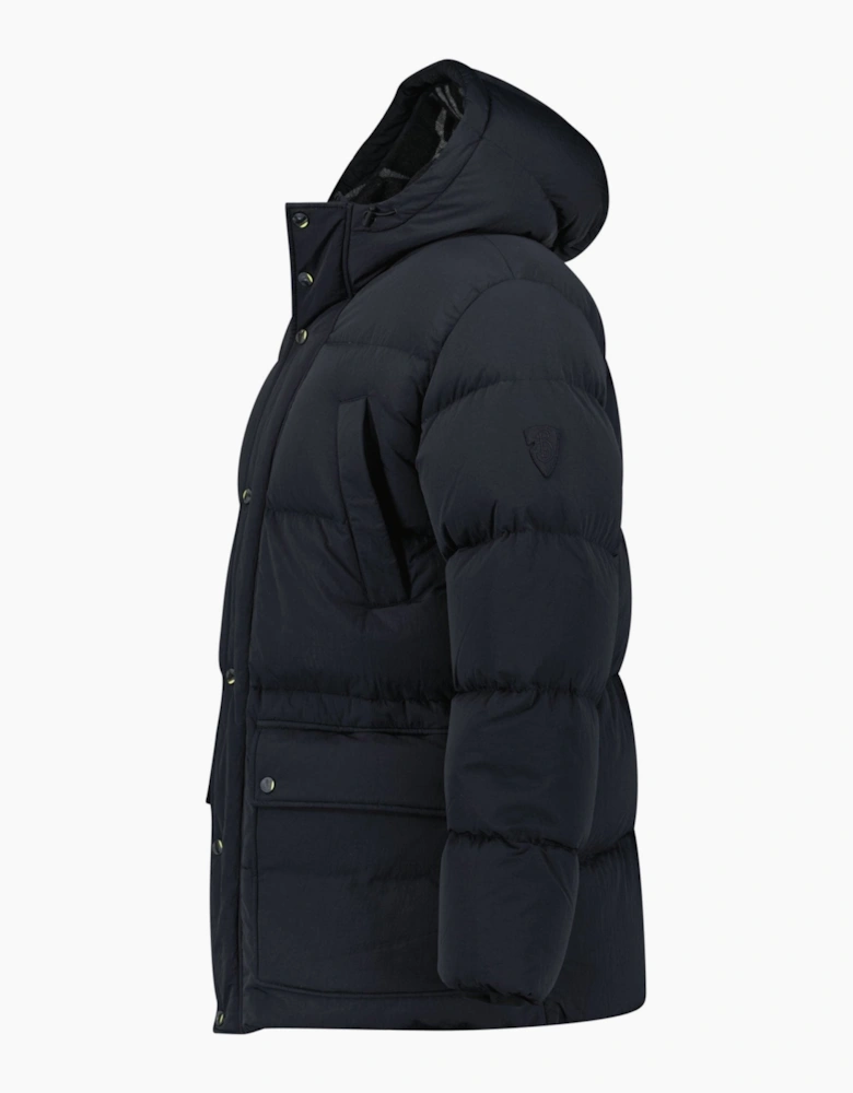 Burberry Technical Nylon Puffer Coat Black