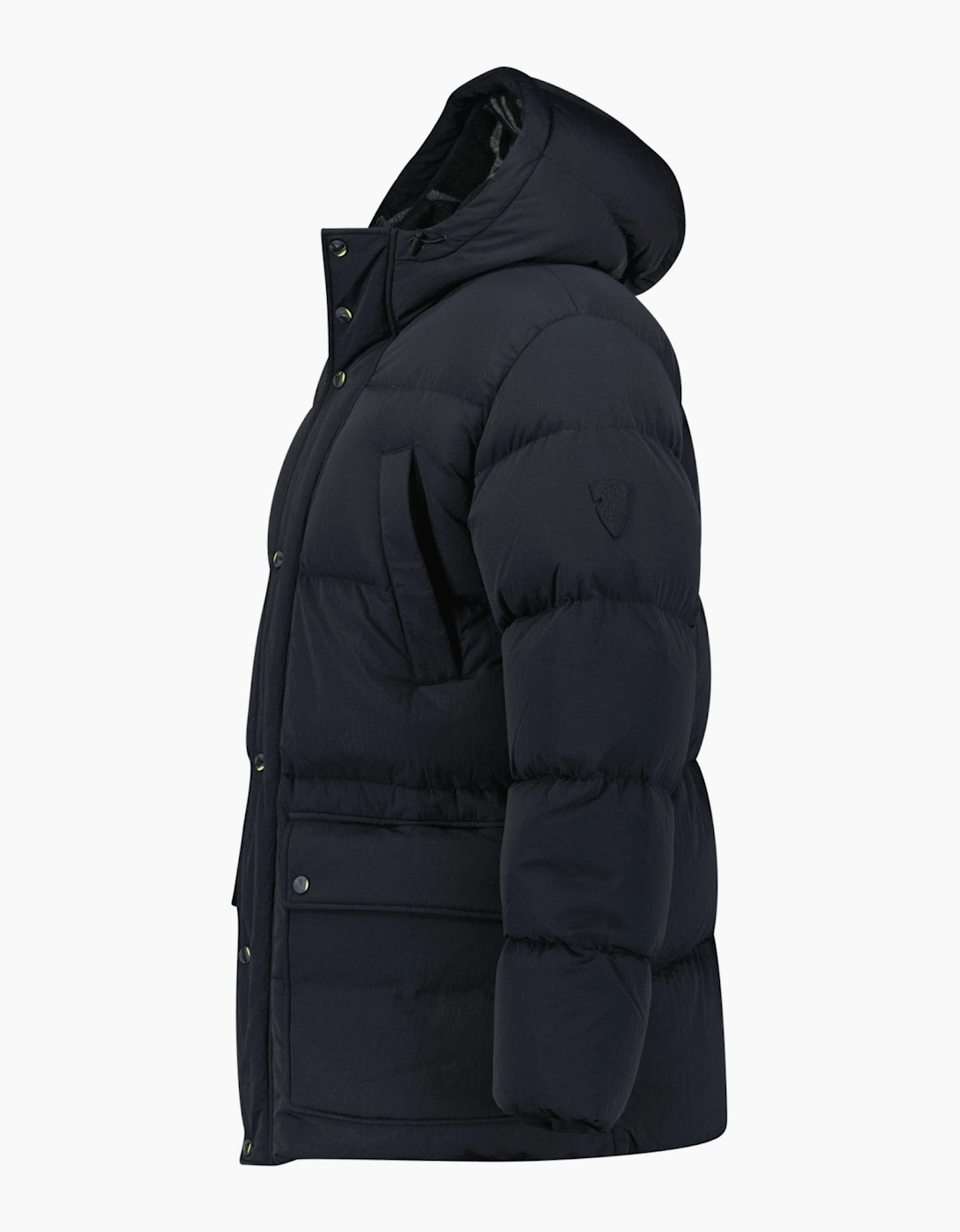 Burberry Technical Nylon Puffer Coat Black