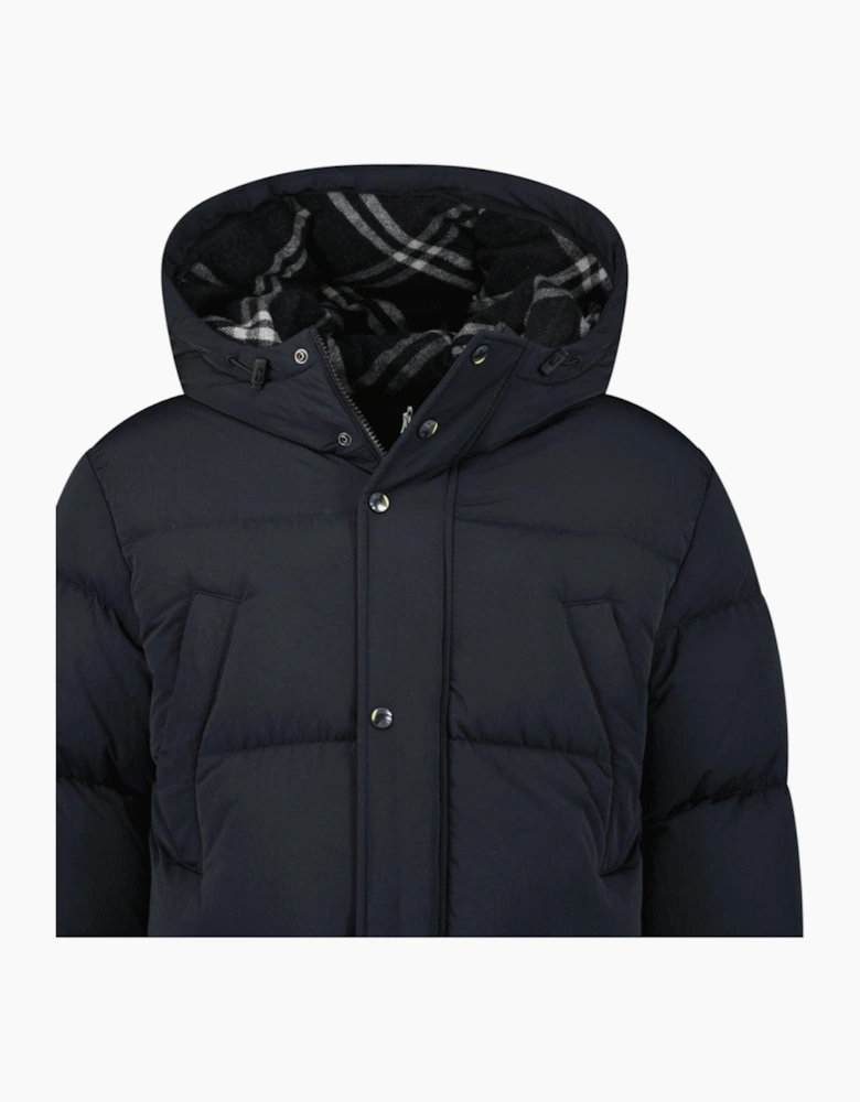 Burberry Technical Nylon Puffer Coat Black