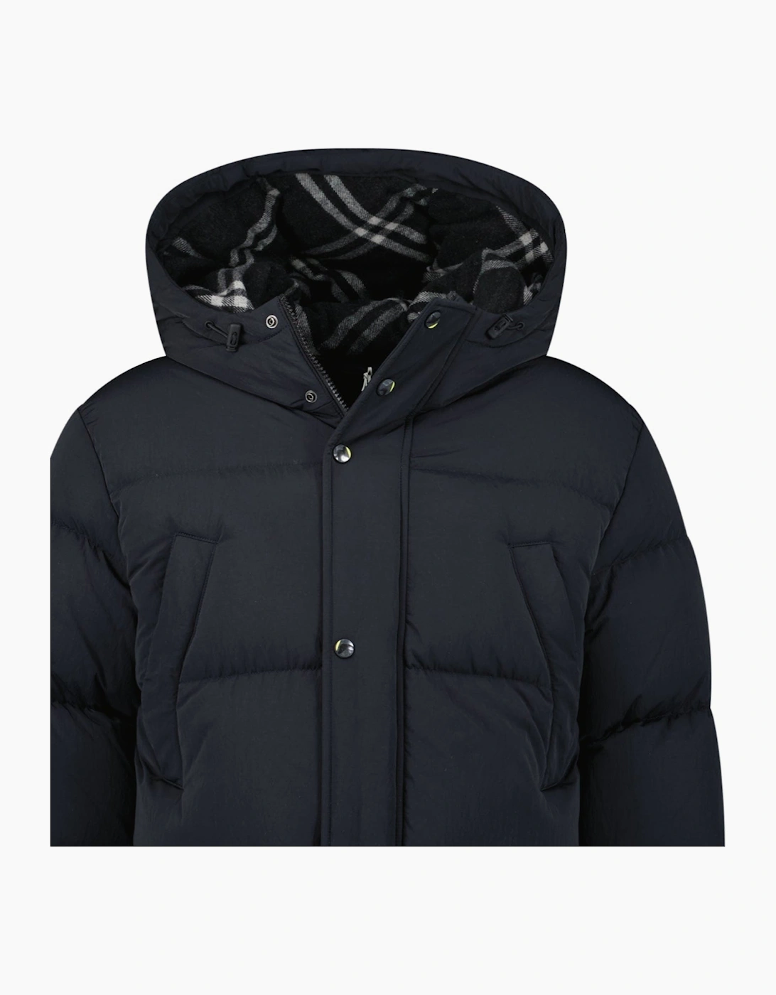 Burberry Technical Nylon Puffer Coat Black