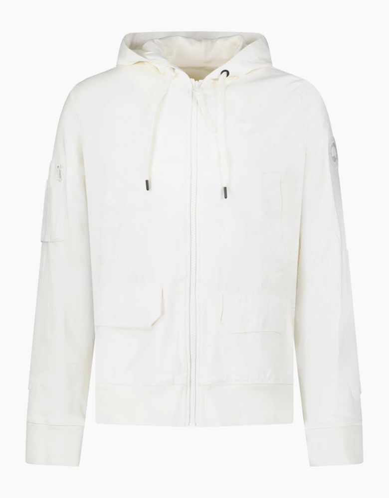 Canada Goose Ferris Full Zip Hoodie White