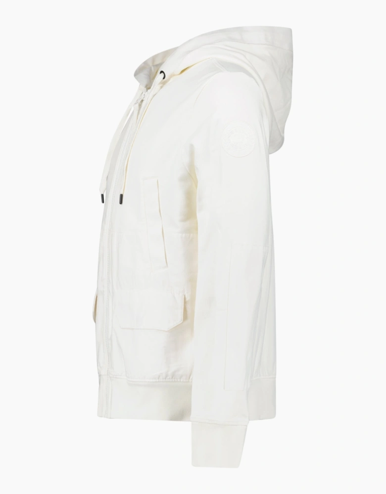Canada Goose Ferris Full Zip Hoodie White