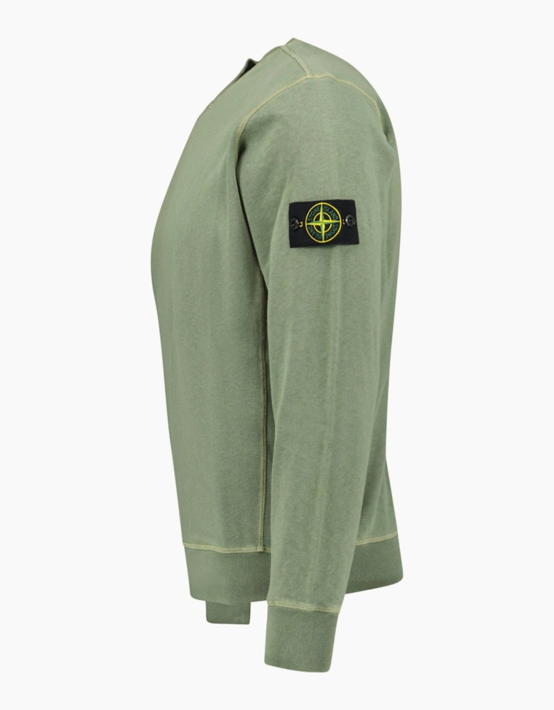 Stone Island Malfie 'Old Effect' Sweatshirt Musk Green