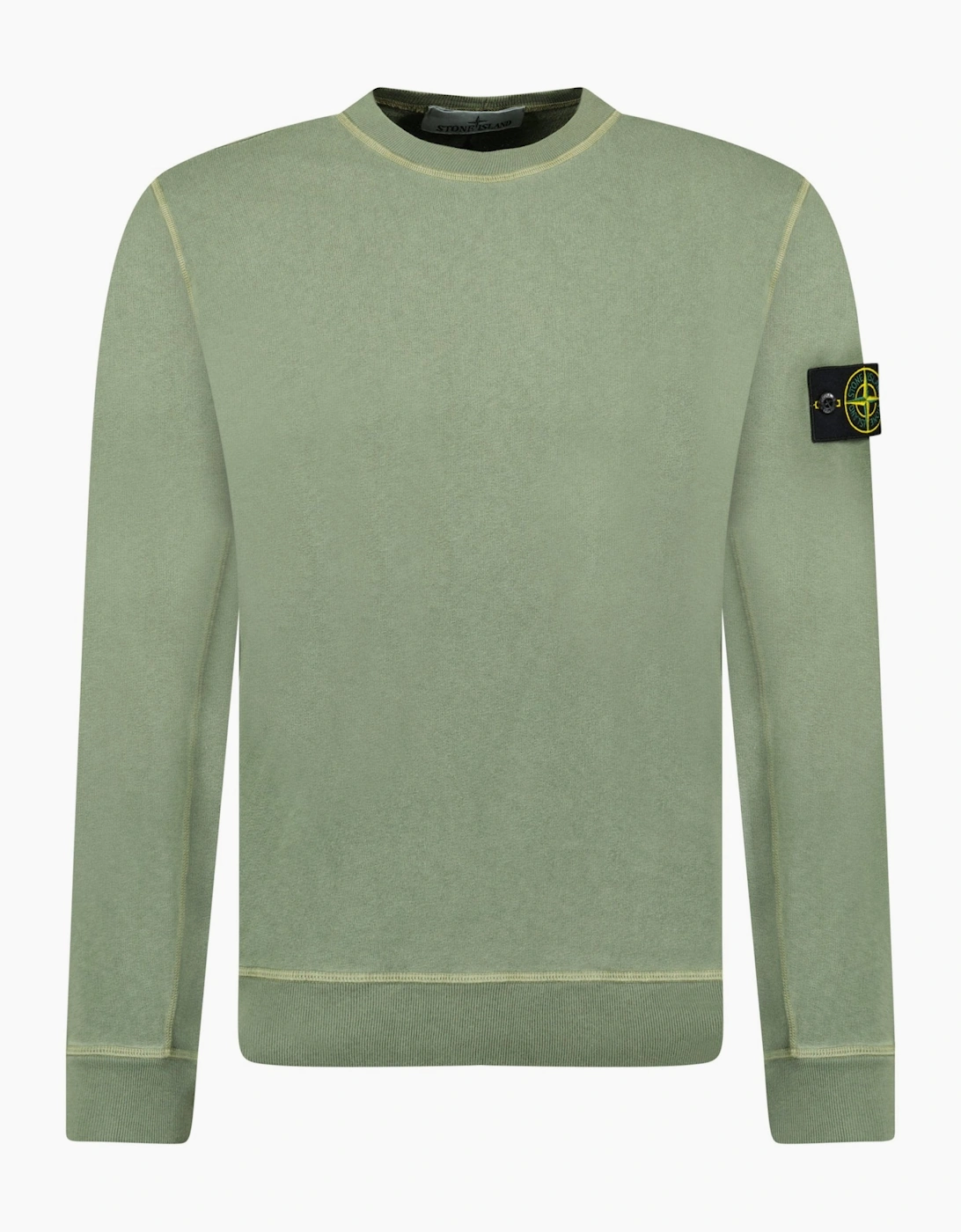 Stone Island Malfie 'Old Effect' Sweatshirt Musk Green