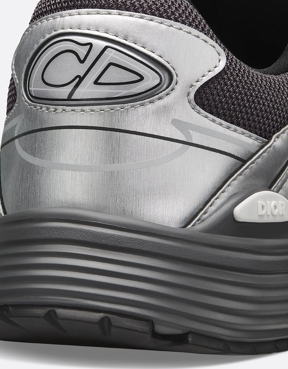 Dior B30 Countdown Trainers Grey & Silver