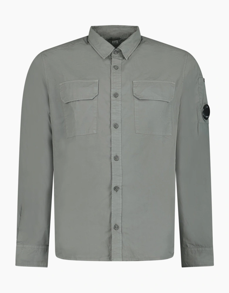 CP Company Arm Lens Grey Overshirt