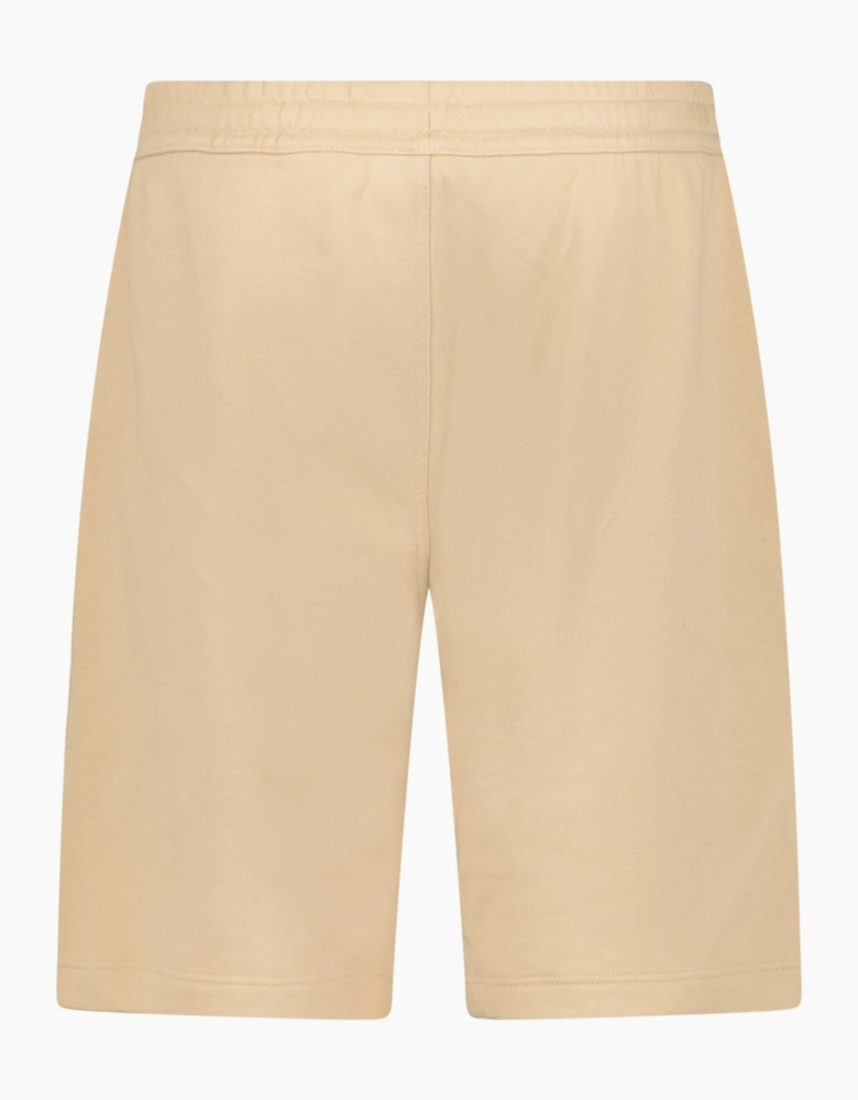 Burberry 'Taylor' Embroidered Logo Shorts Beige