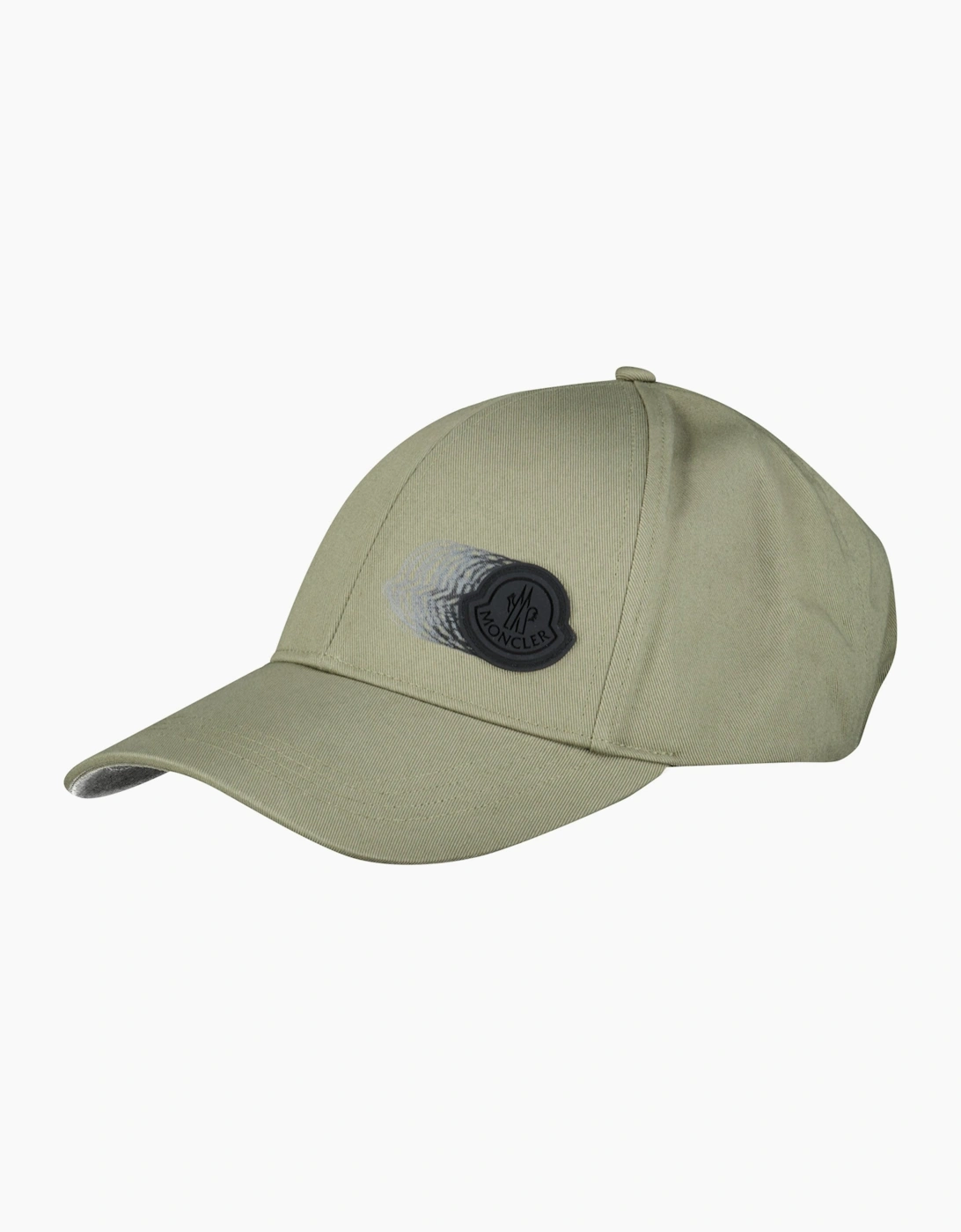 Moncler Logo Patch Cap Khaki