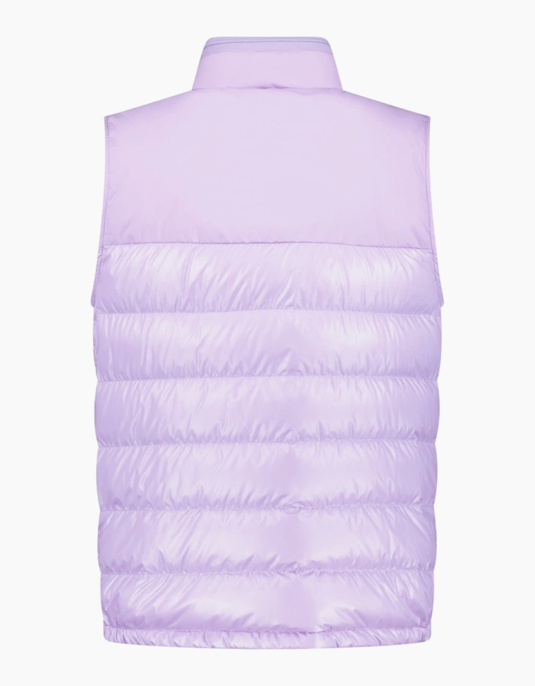 Moncler Cerces Down Gilet Lilac