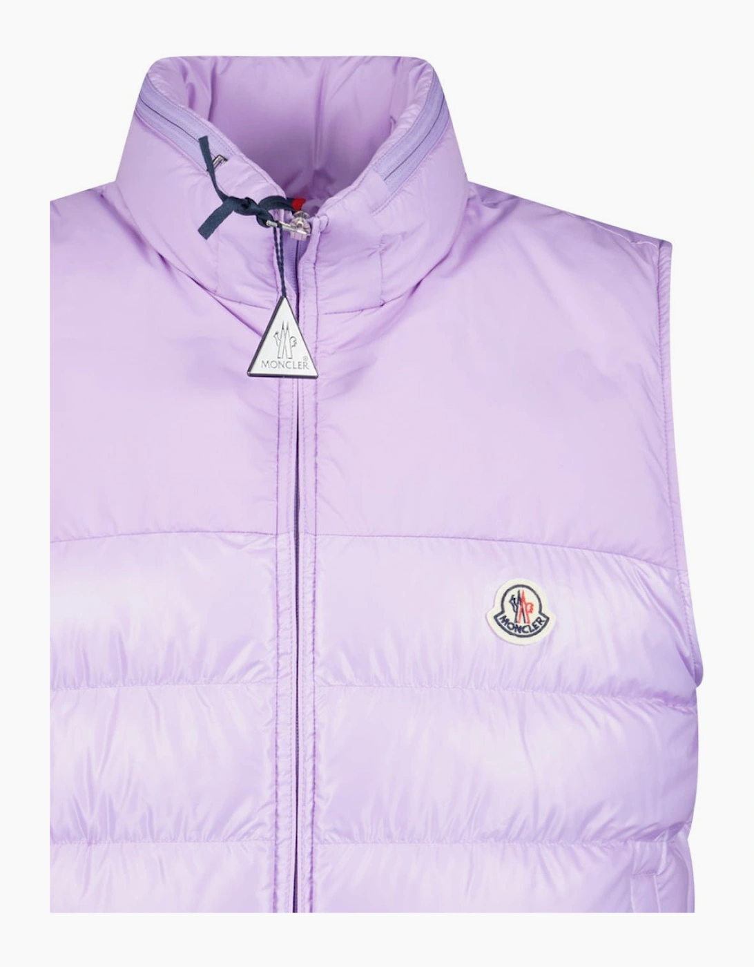 Moncler Cerces Down Gilet Lilac