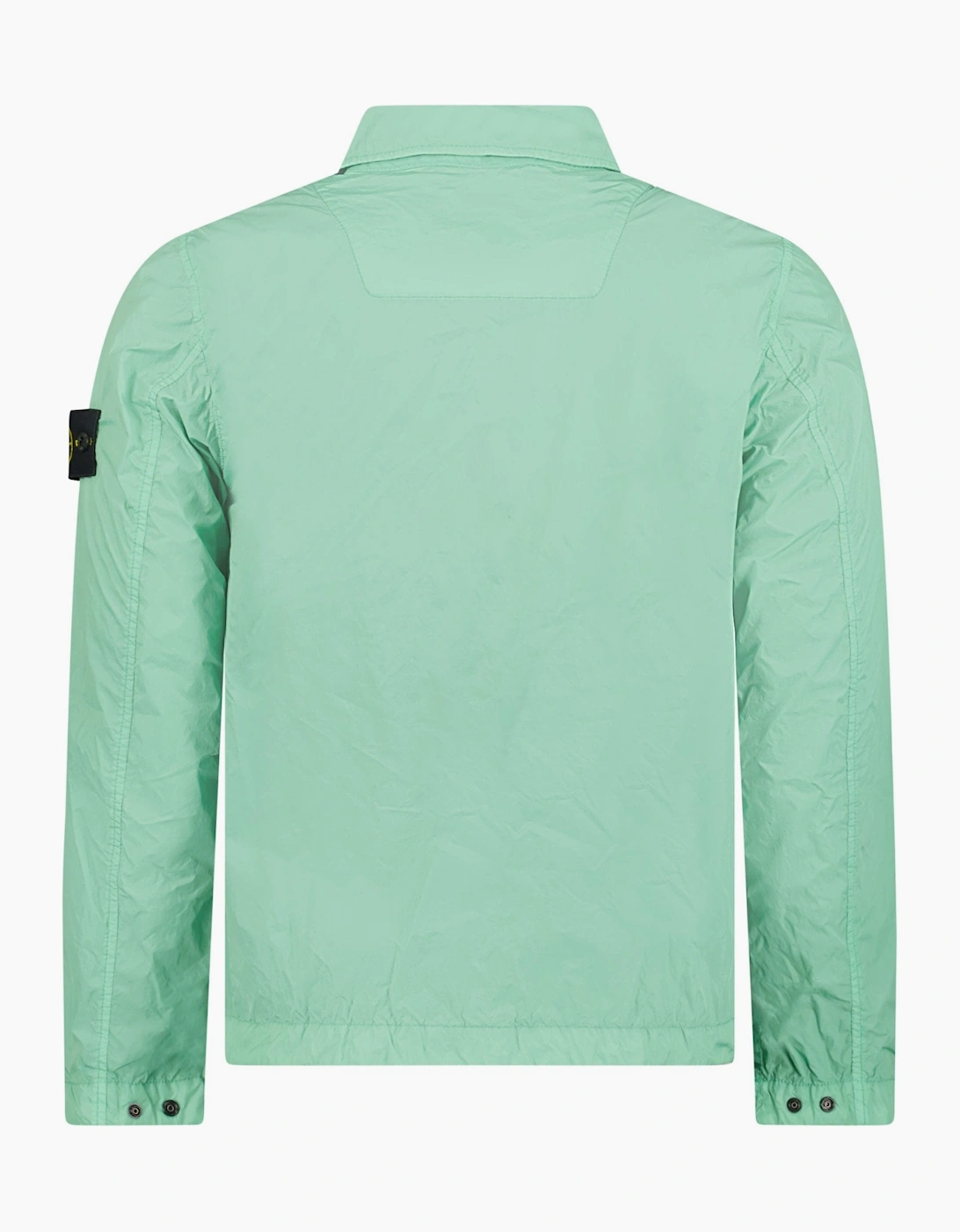 Stone Island Nylon Overshirt Light Green