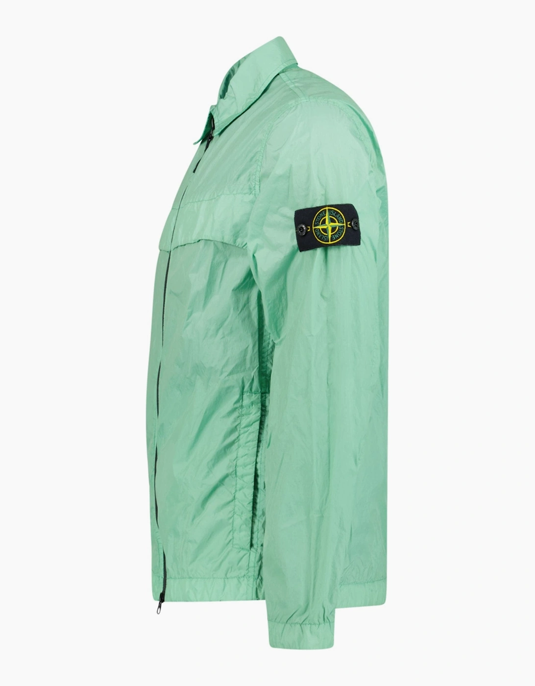 Stone Island Nylon Overshirt Light Green
