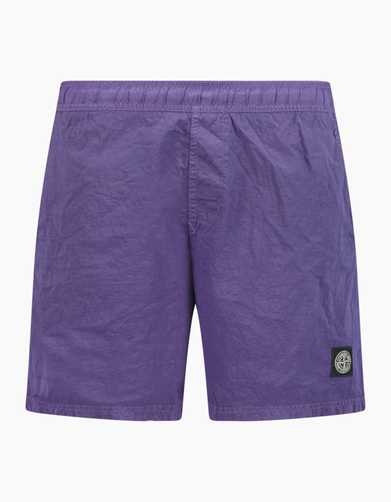 Stone Island Nylon Metal Swim Shorts Purple