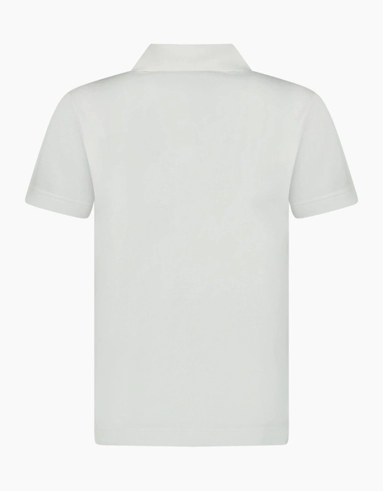 Burberry Embroidery Crest Polo White