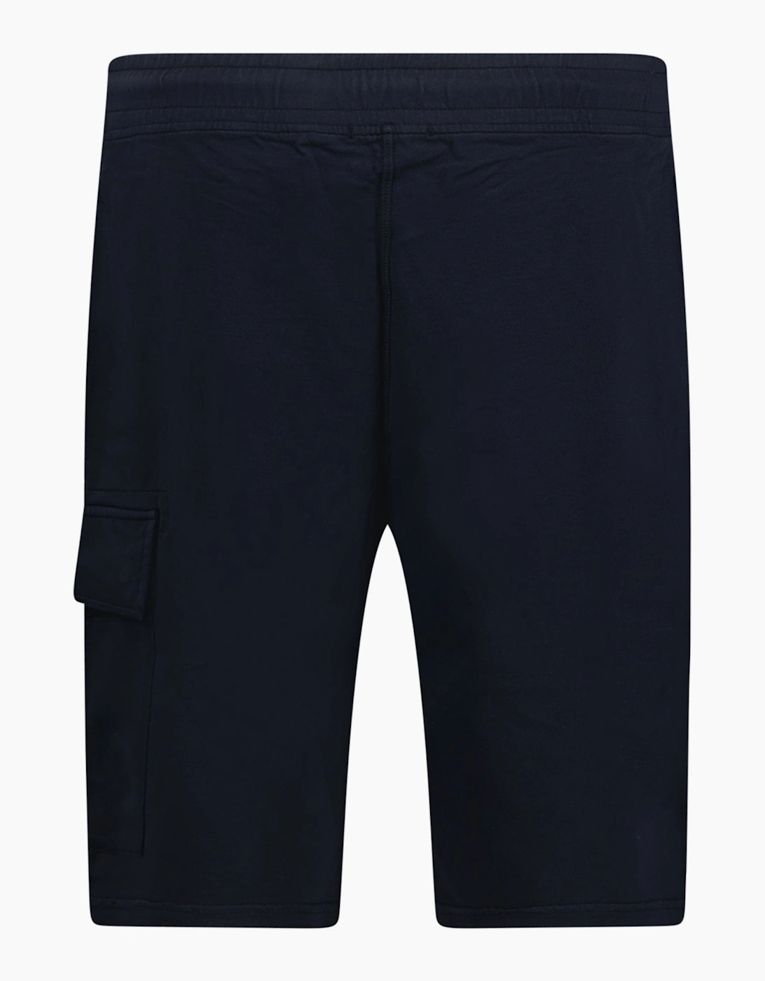 CP Company Light Fleece Lens Shorts Navy