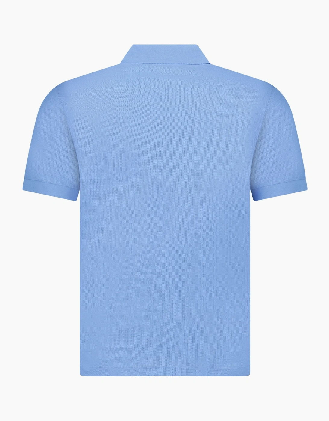 Burberry ‘Hartford’ Zip Check Polo Blue