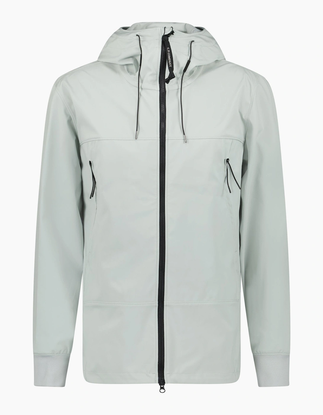 CP Company Soft Shell Goggle Jacket in Blue Fox