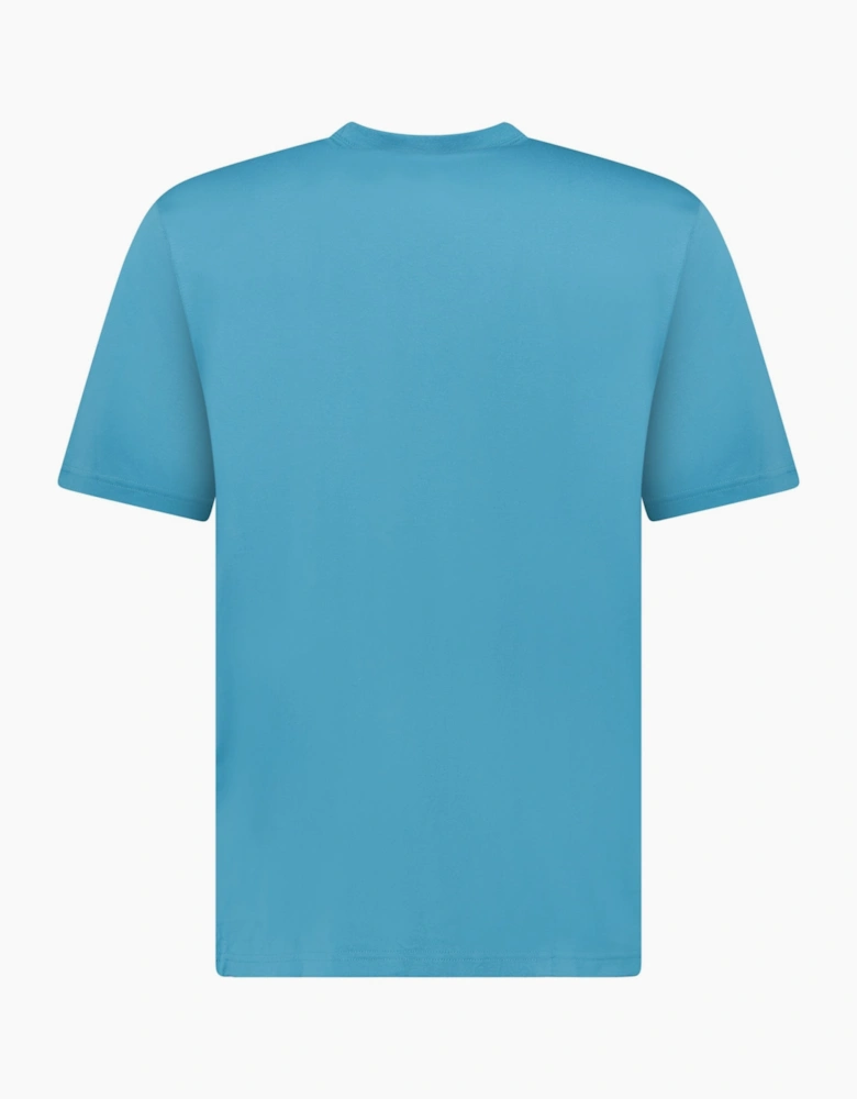 Burberry 'Ellison' Stripe Pocket T-Shirt Turquoise