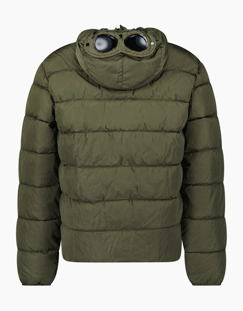 CP Company Chrome - R Goggle Down Jacket Khaki