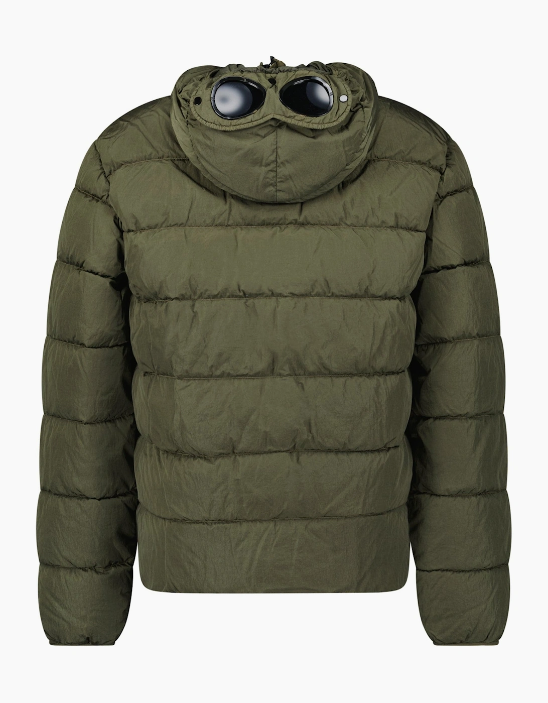CP Company Men's CP Company Chrome - R Goggle Down Jacket Khaki - Green