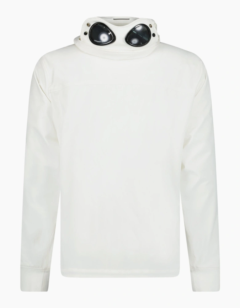CP Company Soft Shell Goggle Jacket White