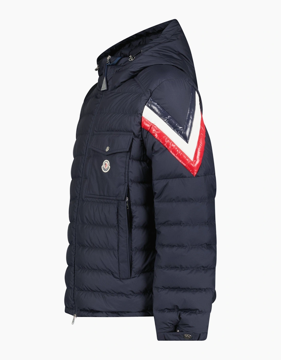 Moncler Berard Short Padded Jacket Navy