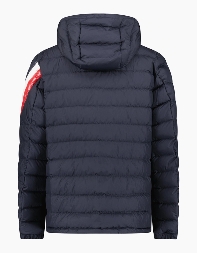Moncler Berard Short Padded Jacket Navy