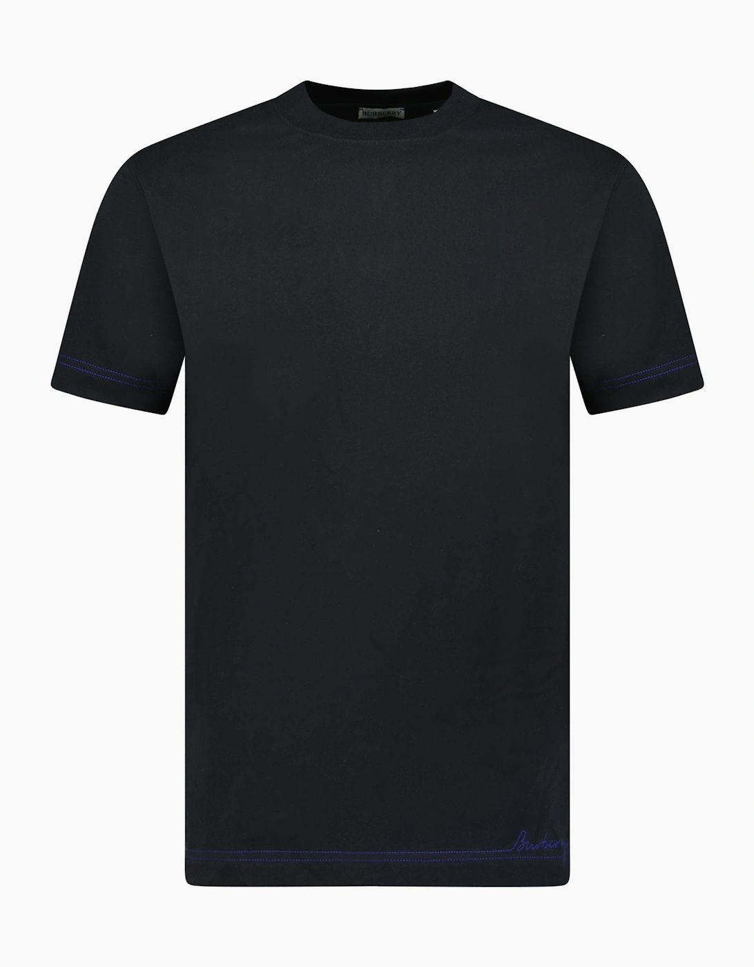 Burberry Writing Logo T-Shirt Black