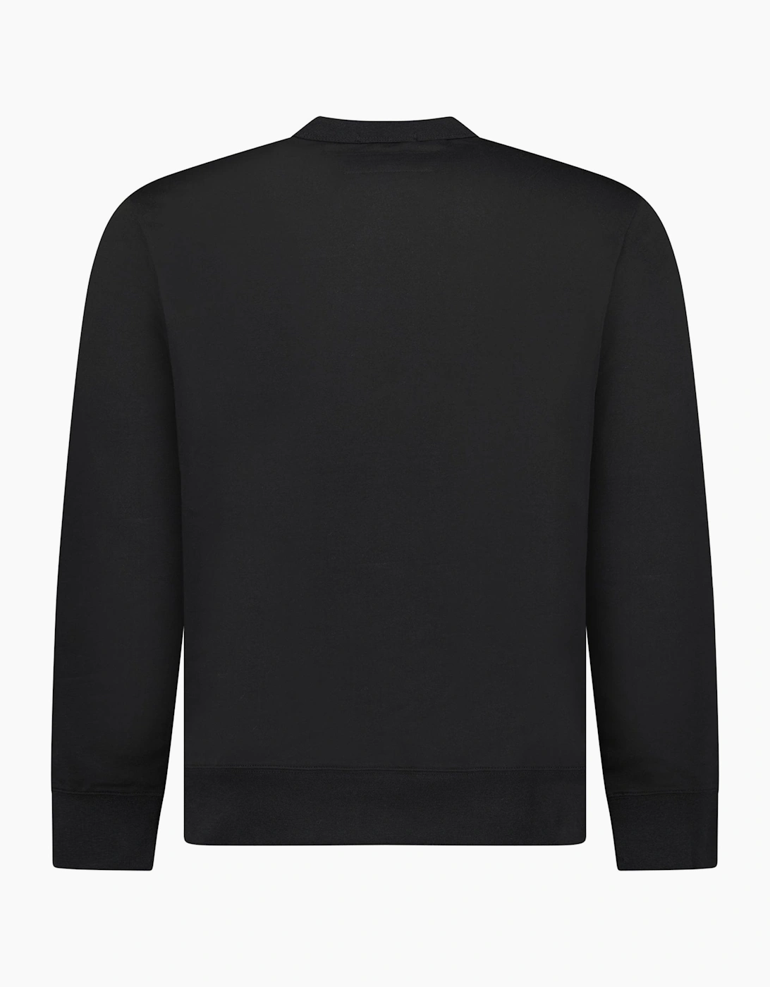 CP Company Metropolis Stretch Fleece Graphic Sweatshirt Black