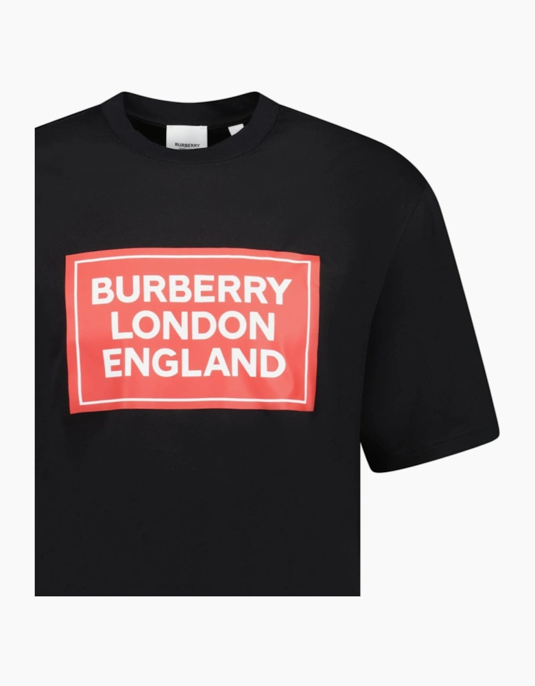 Burberry London England Logo T-Shirt Black