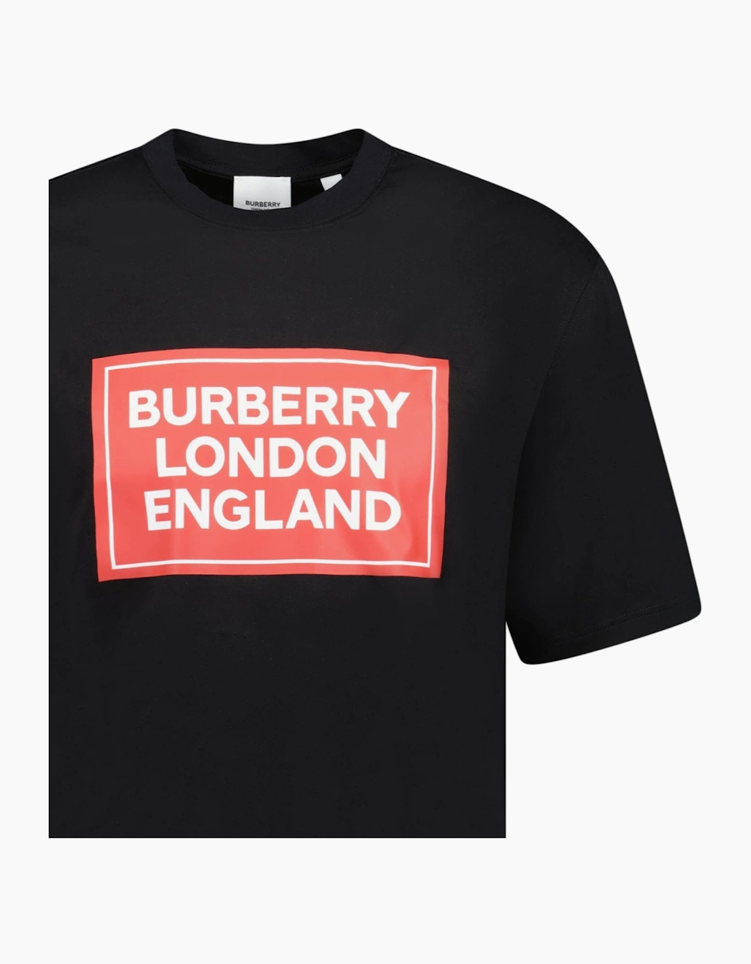 Burberry London England Logo T-Shirt Black