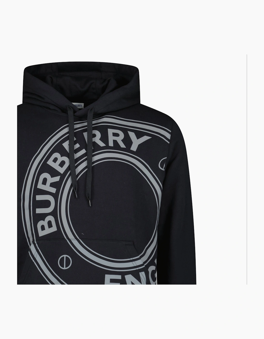 Burberry Graphic Print Hoodie Black