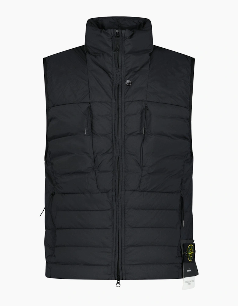 Stone Island Seamless Tunnel Padded Gilet Black