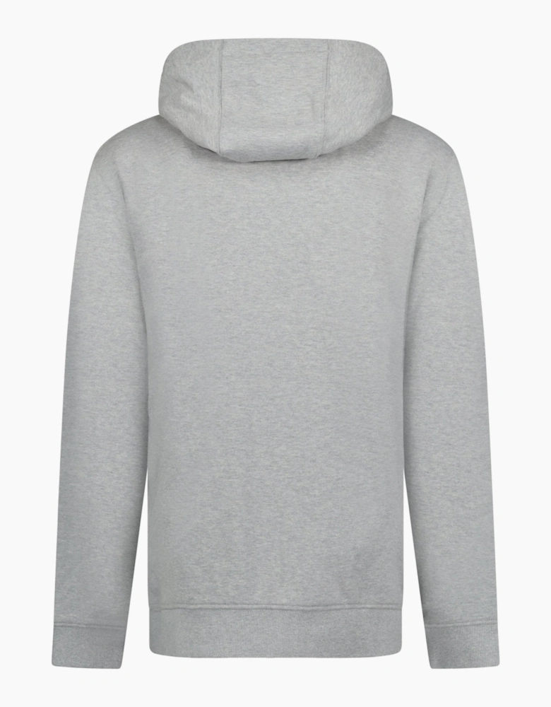 Burberry 'Hove' Check Hoodie Grey