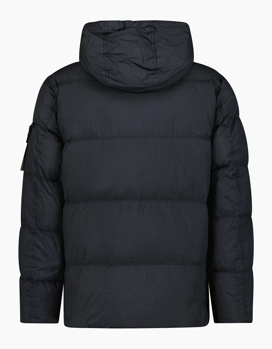 Stone Island Crinkle Reps NY Down Jacket Black