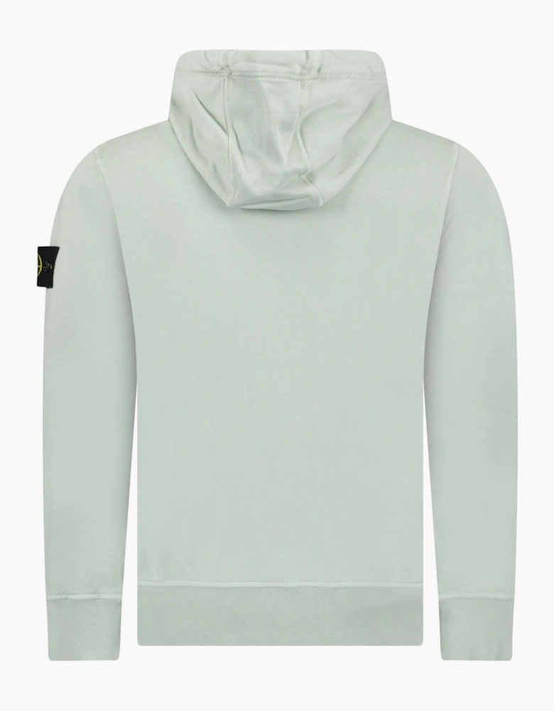 Stone Island Organic Cotton Hoodie Sage